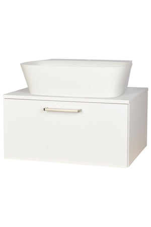 nobilia Waschtischunterschrank Badezimmer-Waschtischschrank 1 Auszug 60cm 80cm Waschbeckenunterschrank Waschbeckenunterschrank nobilia 