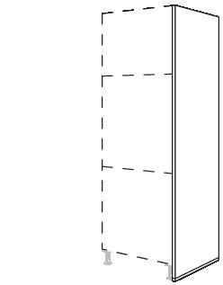 nobilia Küchenzeile Villingen-Schwenningen 225 cm Weiß matt Günstig ab Werk Kaufen Beton Schiefergrau mit Kühlschrank nobilia - topshousehelf.com