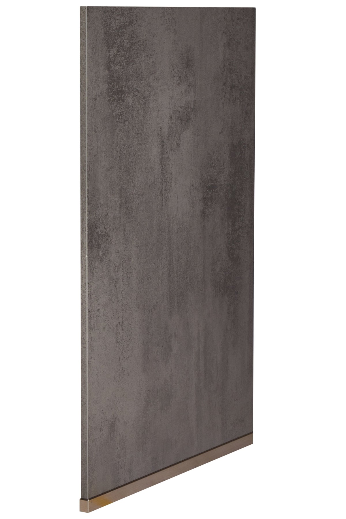 nobilia Küchenzeile Villingen-Schwenningen 225 cm Weiß matt Günstig ab Werk Kaufen Beton Schiefergrau mit Kühlschrank nobilia - topshousehelf.com