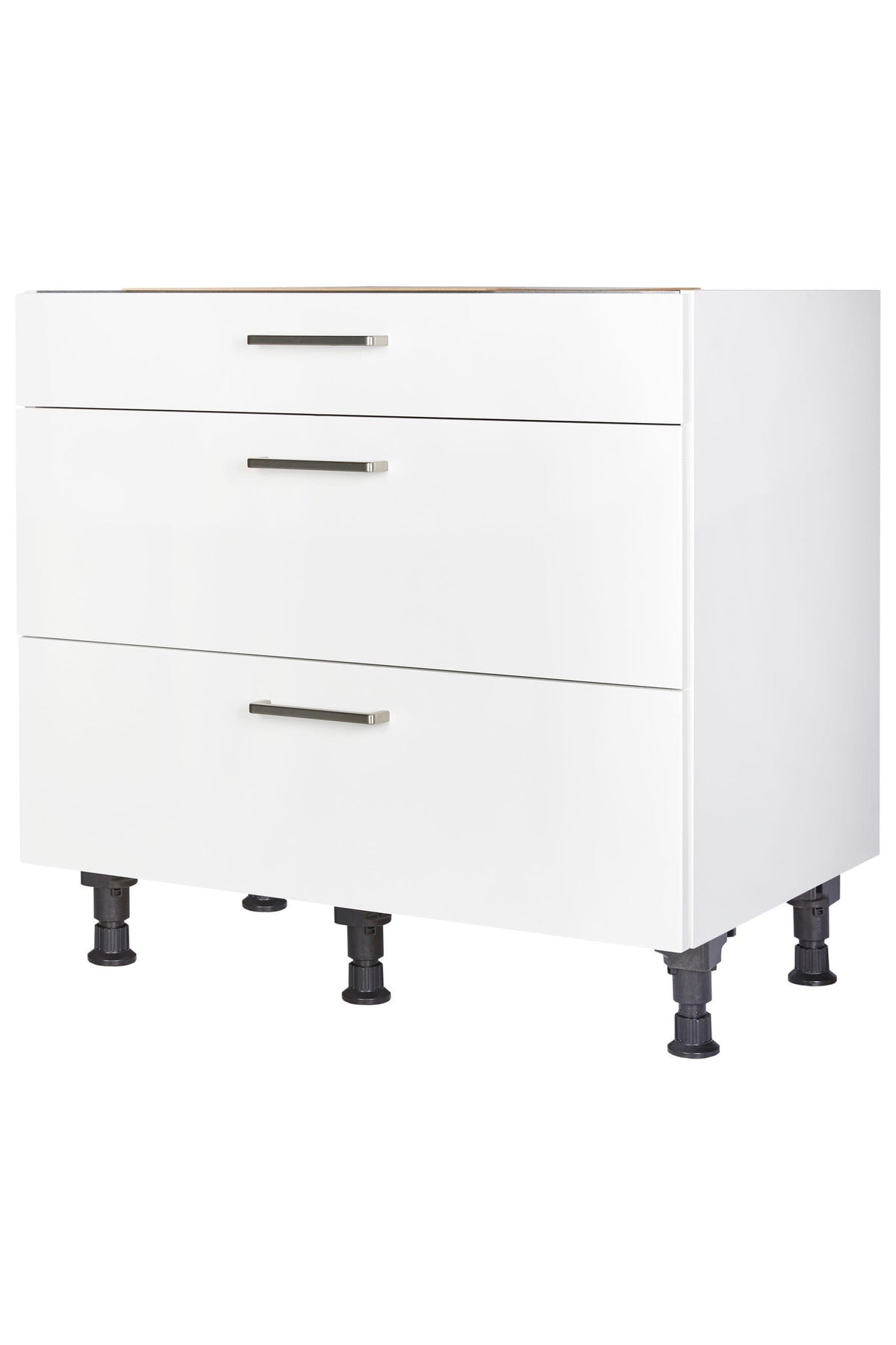 Set aus nobilia Unterschrank 90cm & Leonard autark Glaskeramik-Kochfeld LAS6001F Küchenschrank-E-Gerät-Kombi nobilia 