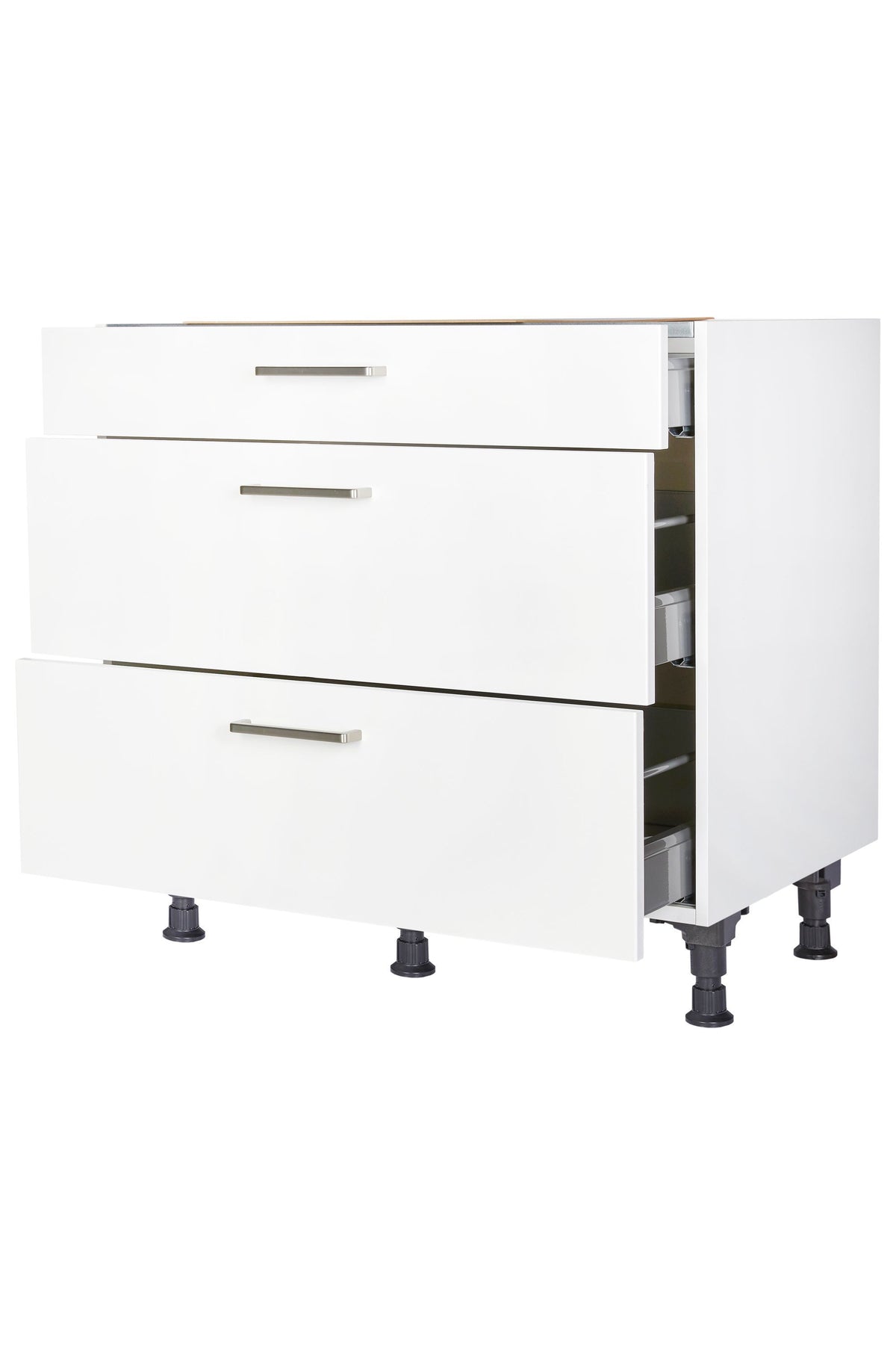 Set aus nobilia Unterschrank 90cm & Leonard autark Glaskeramik-Kochfeld LAS6001F Küchenschrank-E-Gerät-Kombi nobilia 