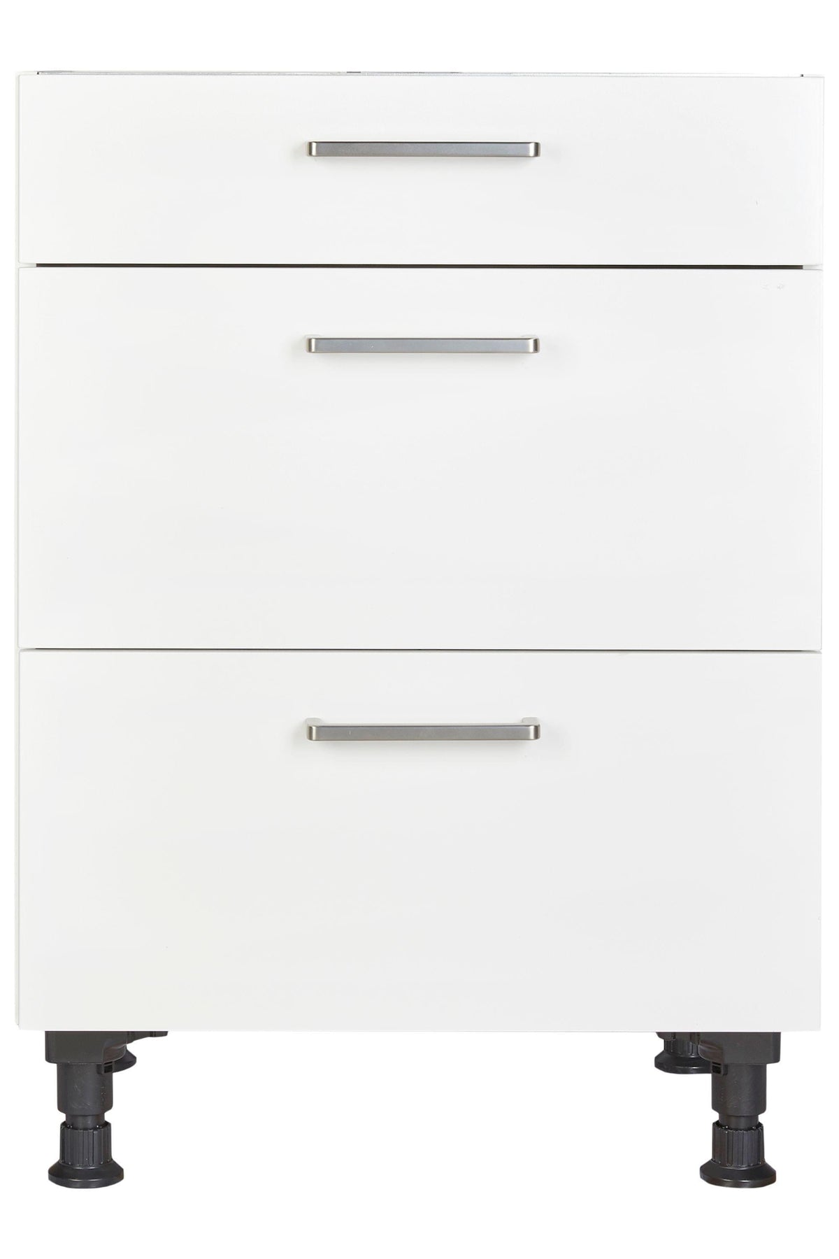 Unterschrank für autarkes Kochfeld Kochstellenschrank 60cm Weiß Herdschrank Unterschrank nobilia 